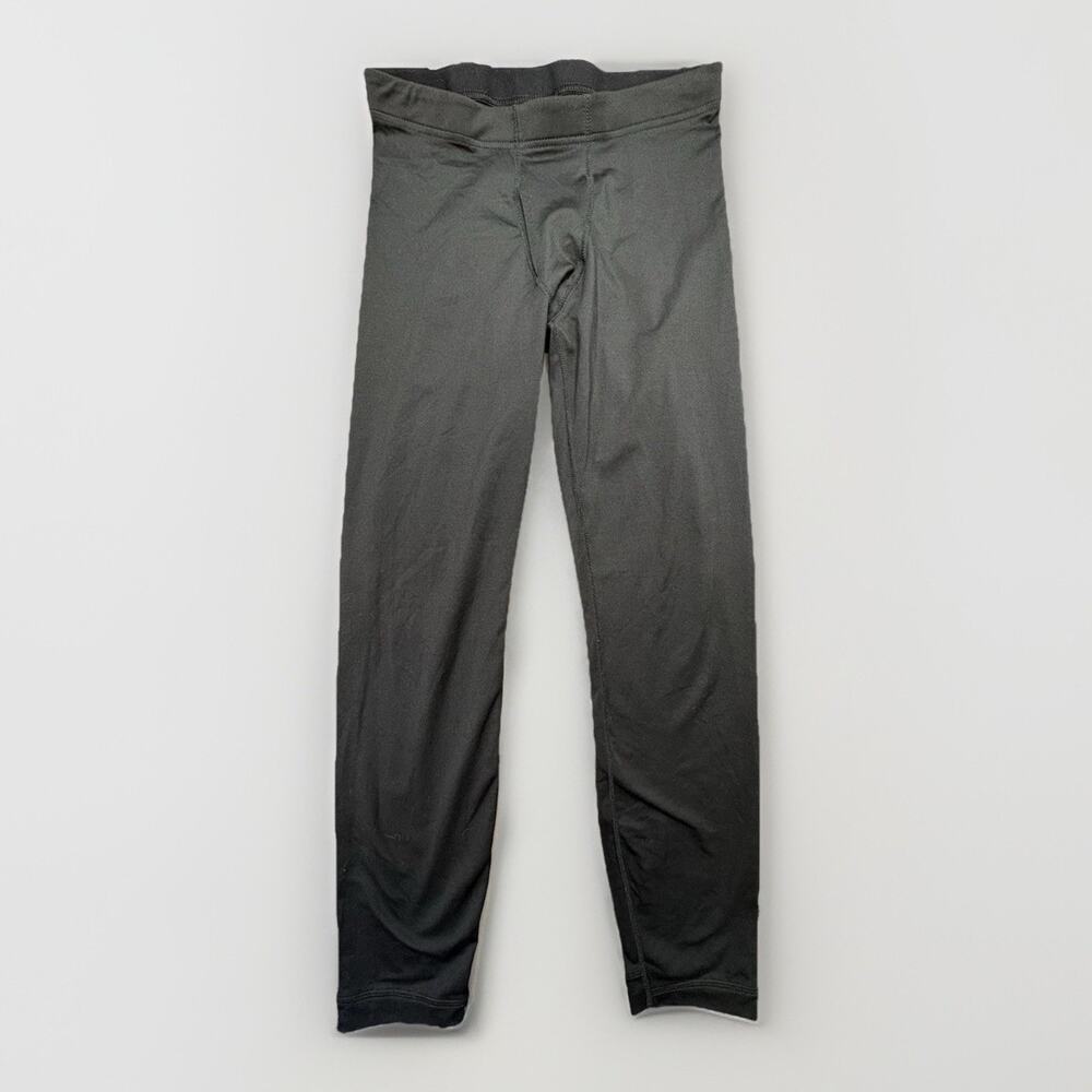 Patagonia Capilene Baselayer Black Legging Pants Youth Boys L 12 - Picture 1 of 9
